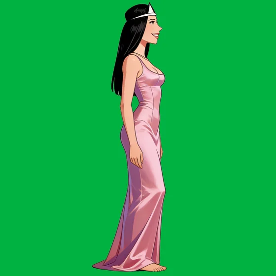 Mistra standing plate on #00B140 green screen