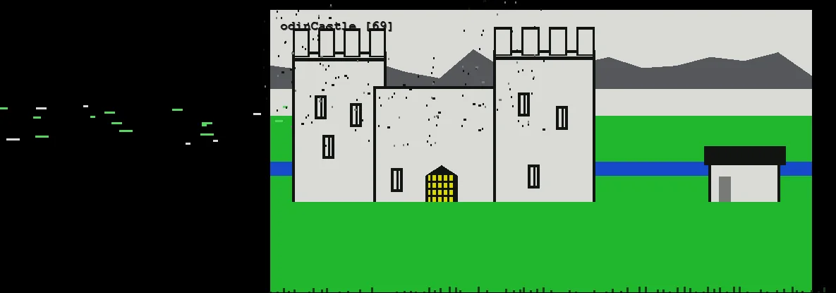 Procedural Odin castle