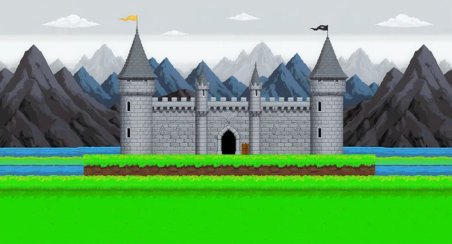 AI-refined scenery for room 71